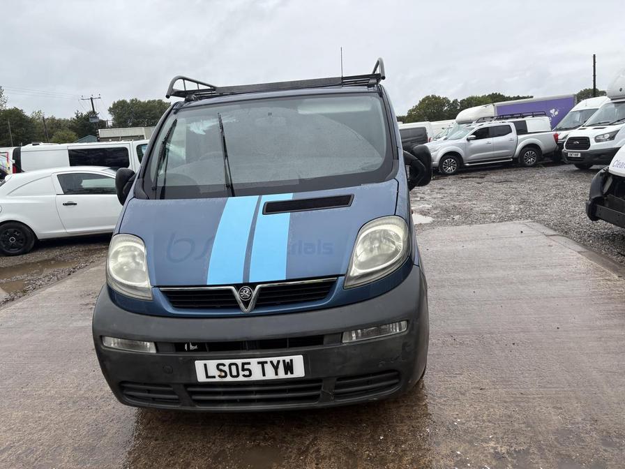 2005 Vauxhall Vivaro Vivaro 2700 DI SWB – LS05TYW