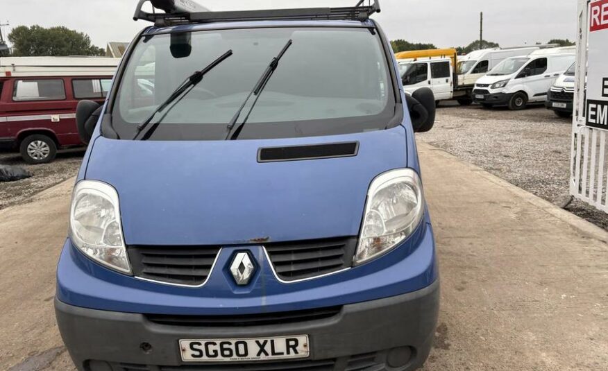 2010 Renault Trafic – Model: Trafic SL27 DCI 115 – SG60XLR