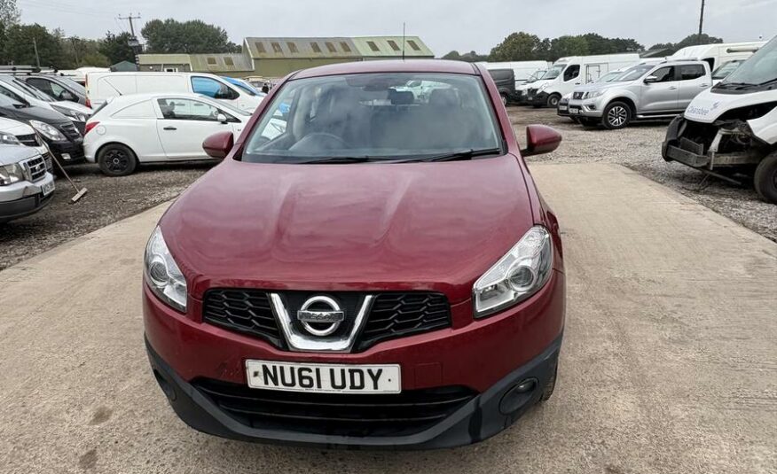 2011 Nissan Qashqai Qashqai Acenta dCi – NU61UDY