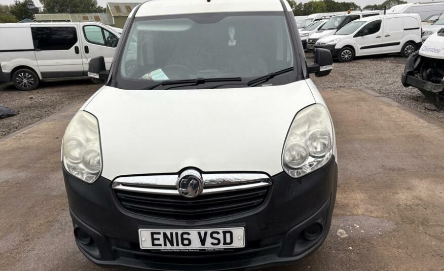 2016 Vauxhall Combo – Model: Combo 2000 L1H1 CDTi S/S ecoFLEX – EN16VSD