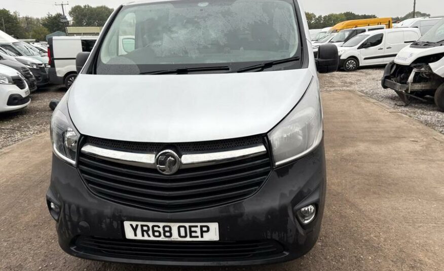 2018 Vauxhall Vivaro – Model: Vivaro  2900 Sportive CDTi – YR68OEP