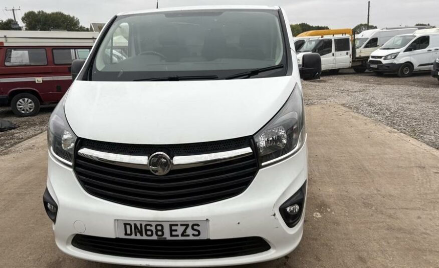 2018 Vauxhall Vivaro – Model: Vivaro  2900 Sportive CDTi – DN68EZS