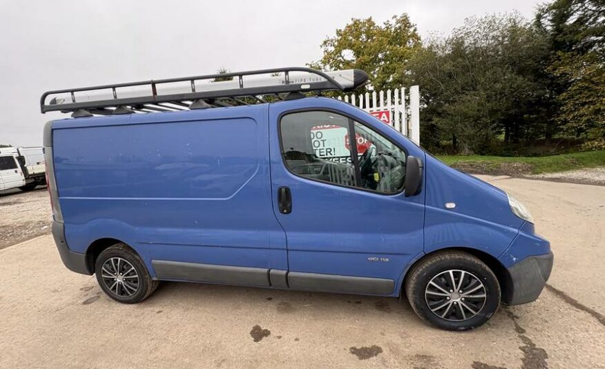 2010 Renault Trafic – Model: Trafic SL27 DCI 115 – SG60XLR