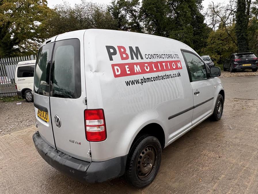 2012 Volkswagen Caddy – Model: Caddy C20+ TDI 102 – BF62AJO