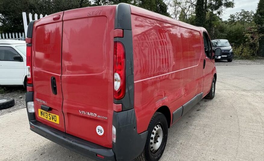 2013 Vauxhall Vivaro Vivaro 2900 ecoFLEX CDTi LWB – WV13SVO