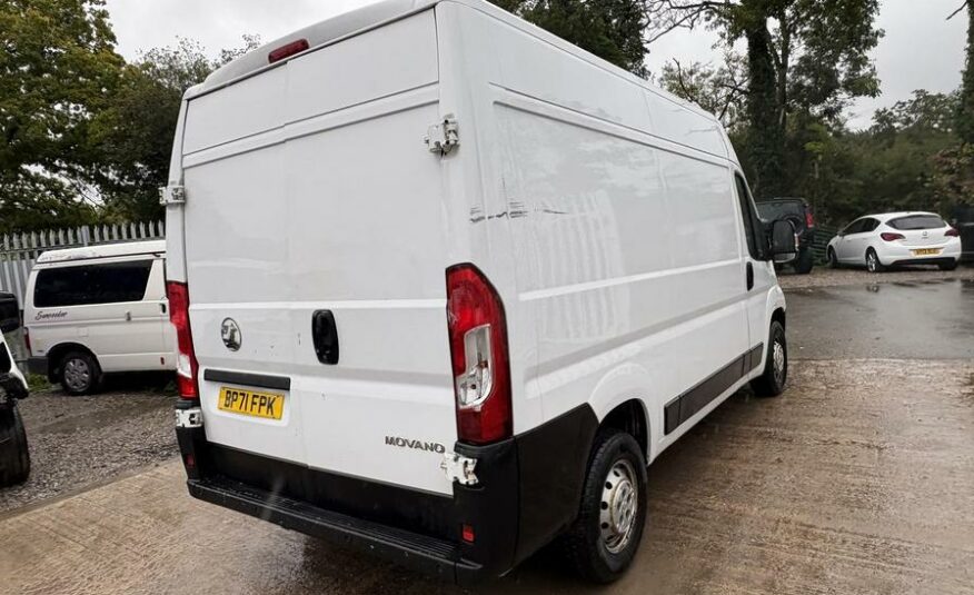2022 Vauxhall Movano Movano L2H2 F3500 Dynamic TD S/S – BP71FPK