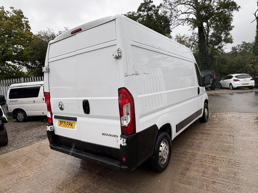 2022 Vauxhall Movano Movano L2H2 F3500 Dynamic TD S/S – BP71FPK