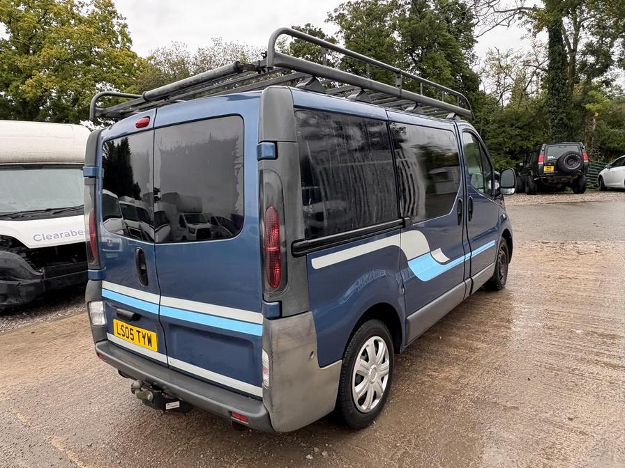 2005 Vauxhall Vivaro Vivaro 2700 DI SWB – LS05TYW