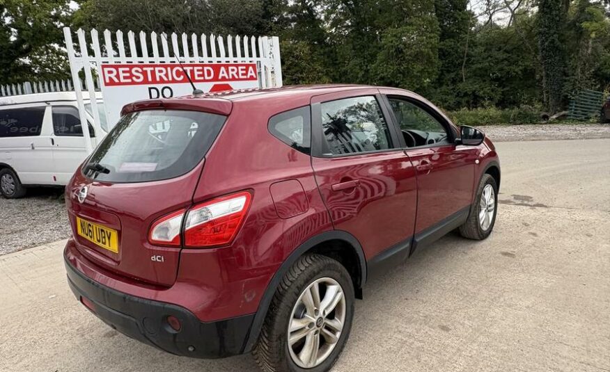 2011 Nissan Qashqai Qashqai Acenta dCi – NU61UDY
