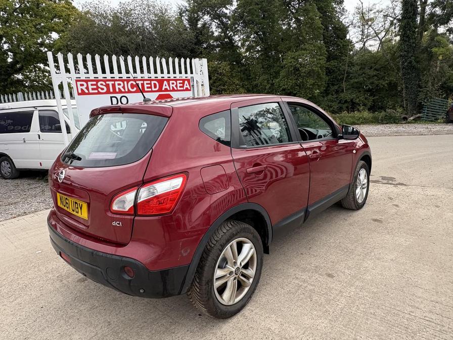 2011 Nissan Qashqai Qashqai Acenta dCi – NU61UDY