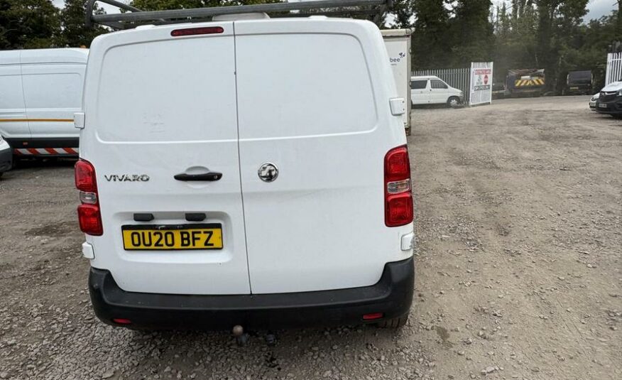 2020 Vauxhall Vivaro Vivaro  3100 Edition S/S – OU20BFZ