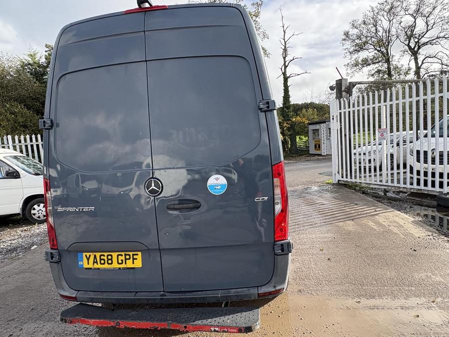 2018 Mercedes-Benz Sprinter – Model: Sprinter 314 CDI – YA68GPF