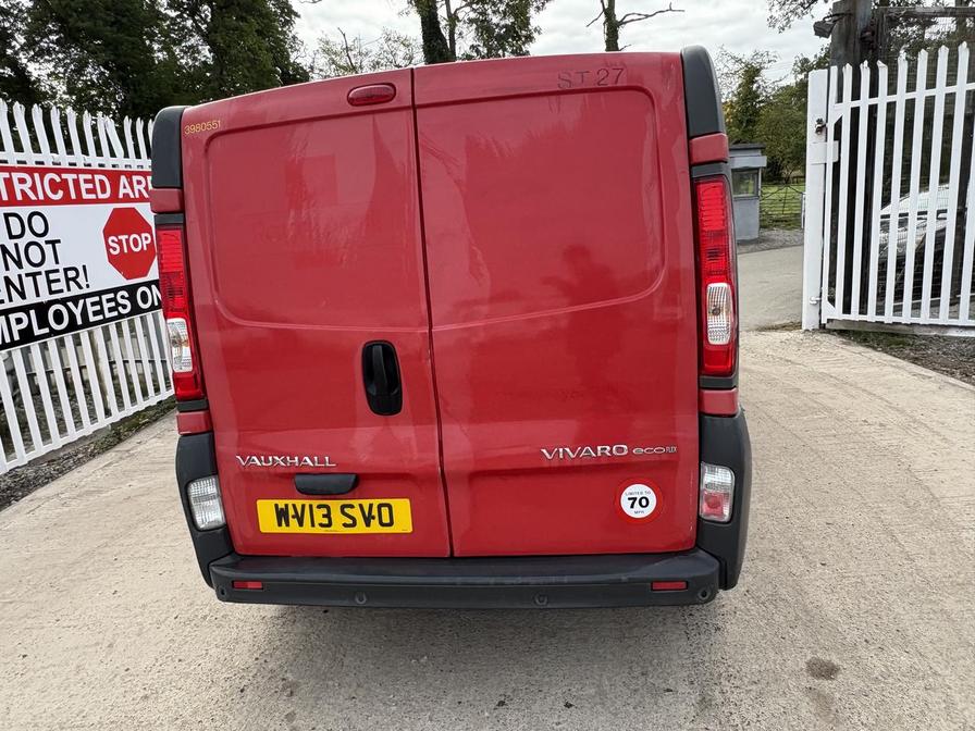2013 Vauxhall Vivaro Vivaro 2900 ecoFLEX CDTi LWB – WV13SVO