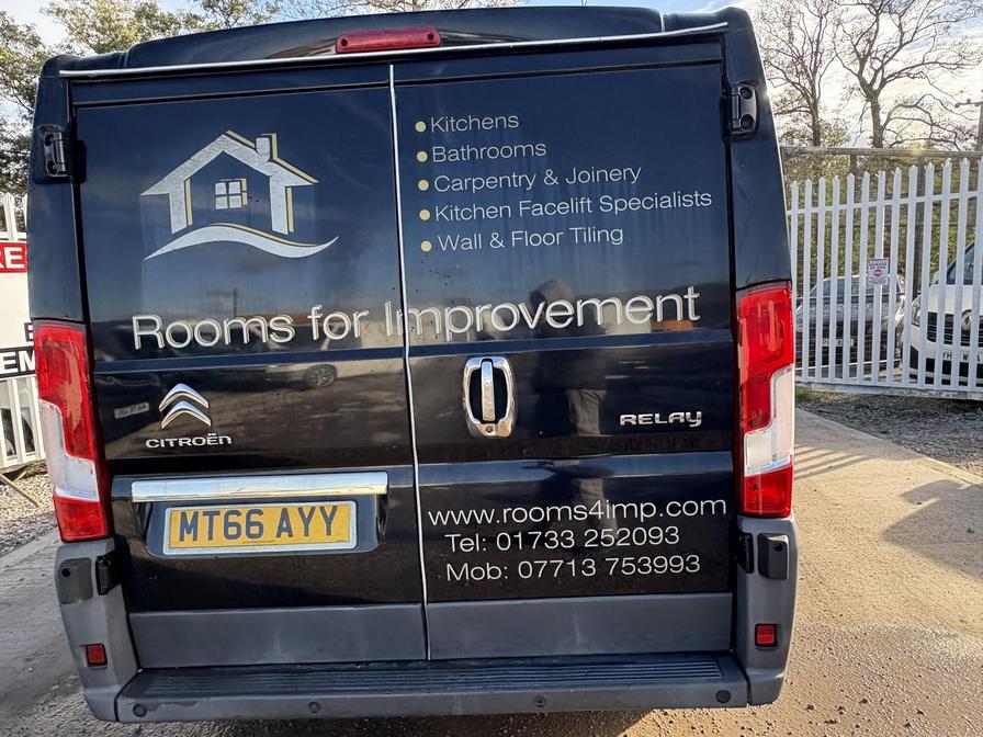 2016 Citroen Relay – Model: Relay 30 L1H1 Enterprise Blue HDi – MT66AYY/R90OMS