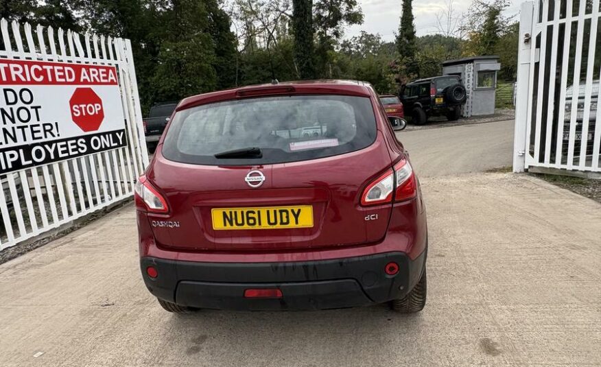 2011 Nissan Qashqai Qashqai Acenta dCi – NU61UDY