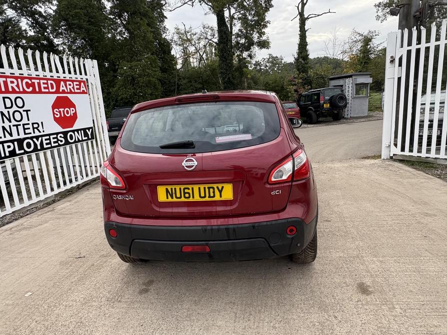 2011 Nissan Qashqai Qashqai Acenta dCi – NU61UDY