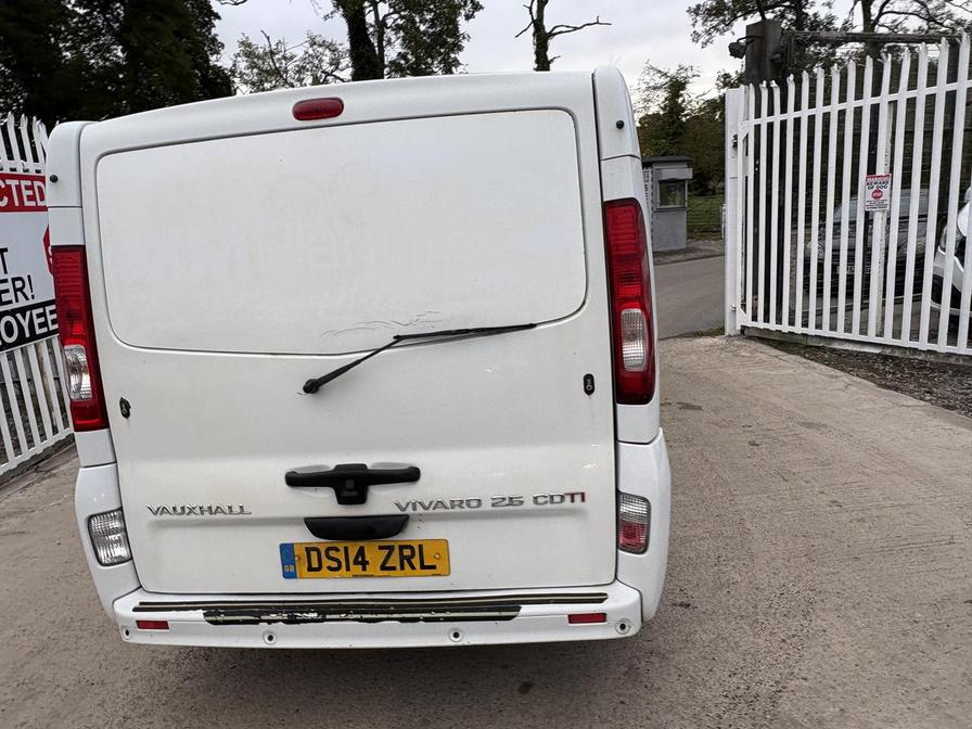 2014 Vauxhall Vivaro – Model: Vivaro 2900 Sportive CDTi LWB – DS14ZRL