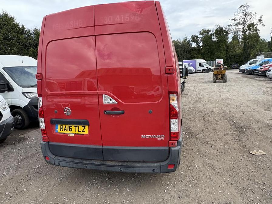 2016 Vauxhall Movano Movano F3500 L2H2 CDTI – RA16TLZ/LE65SDH