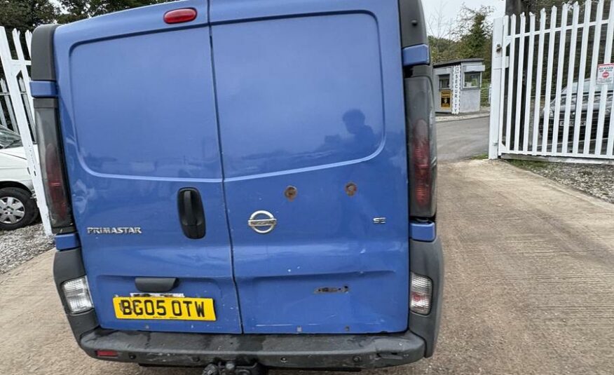 2005 Nissan Primastar – Model: Primastar SE 2900 LWB – BG05OTW