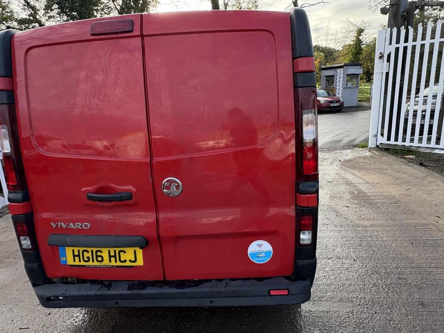 2016 Vauxhall Vivaro – Model: Vivaro  2700 CDTI – HG16HCJ