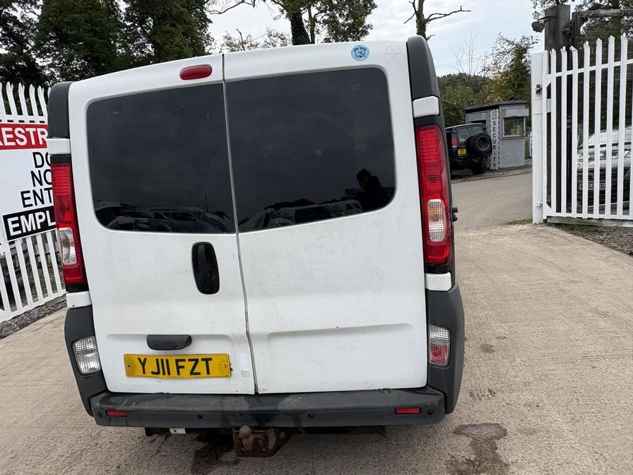 2011 Vauxhall Vivaro Vivaro 2900 CDTI SWB – YJ11FZT