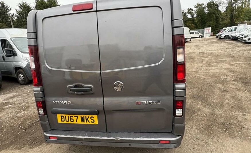 2017 Vauxhall Vivaro – Model: Vivaro 2900 Sportive CDTi Bi-T S/S – DU67WKS