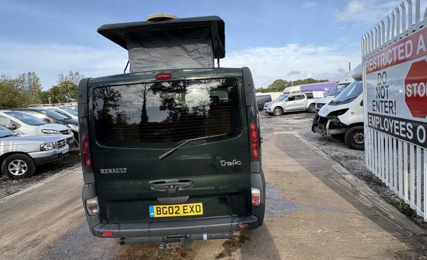 2002 Renault Trafic Trafic SL27 dCi 100 SWB – BG02EXO