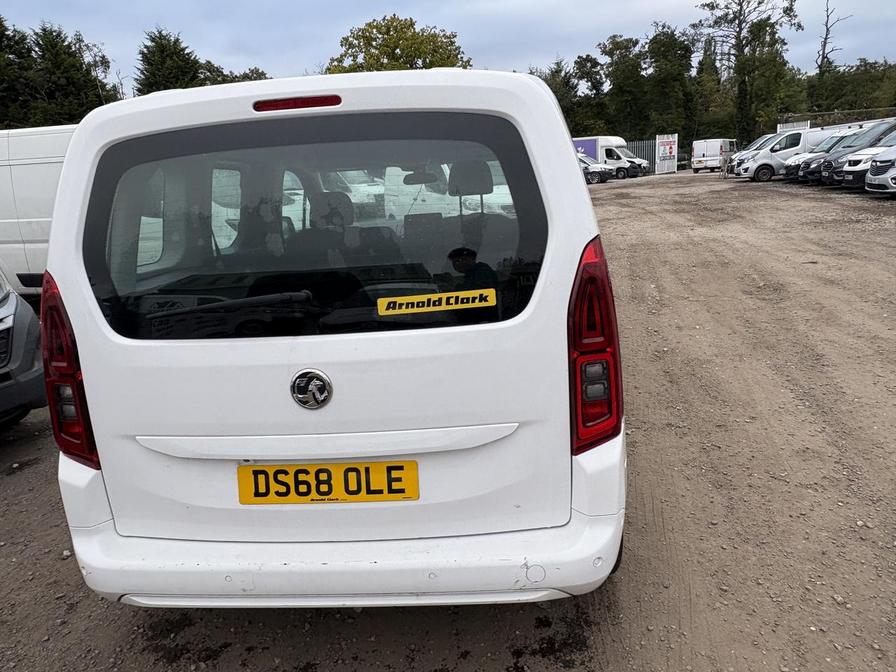 2018 Vauxhall Combo Life – Model: Combo Life Energy CDTi S/S – DS68OLE