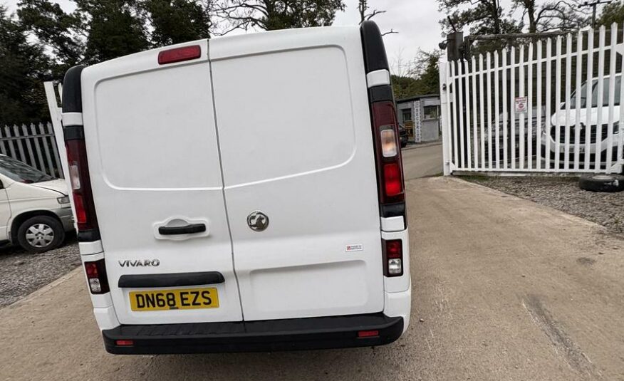 2018 Vauxhall Vivaro – Model: Vivaro  2900 Sportive CDTi – DN68EZS