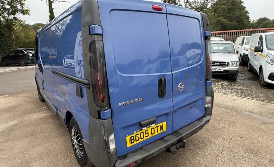 2005 Nissan Primastar – Model: Primastar SE 2900 LWB – BG05OTW
