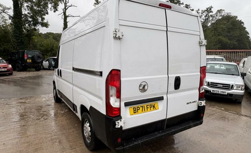 2022 Vauxhall Movano Movano L2H2 F3500 Dynamic TD S/S – BP71FPK