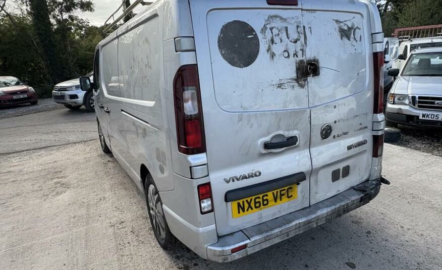 2016 Vauxhall Vivaro Vivaro 2900 Sportive Bi-T CDTi ecoFLEX S/S – NX66VFC