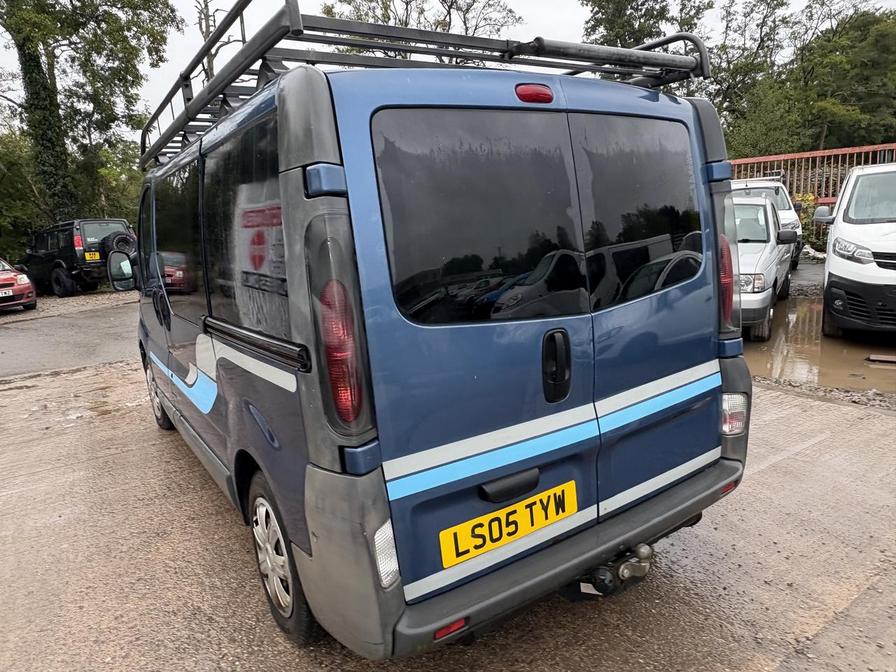 2005 Vauxhall Vivaro Vivaro 2700 DI SWB – LS05TYW