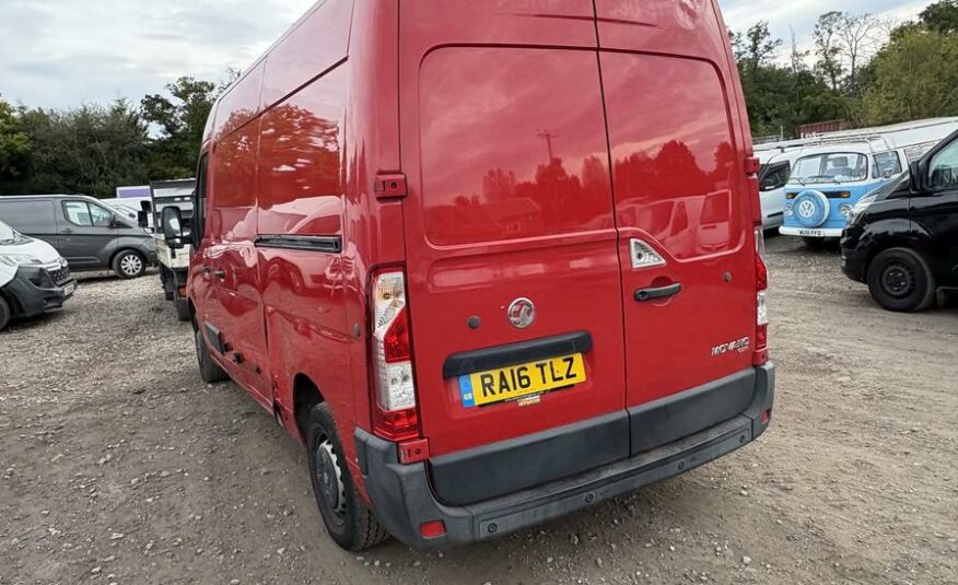 2016 Vauxhall Movano Movano F3500 L2H2 CDTI – RA16TLZ/LE65SDH