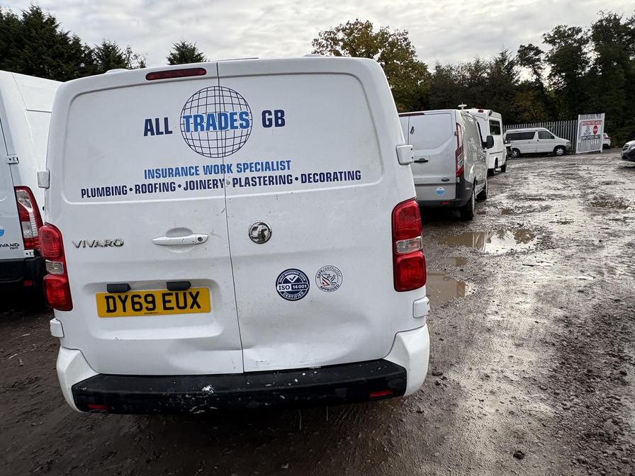 2019 Vauxhall Vivaro – Model: Vivaro 2900 Sportive S/S – DY69EUX