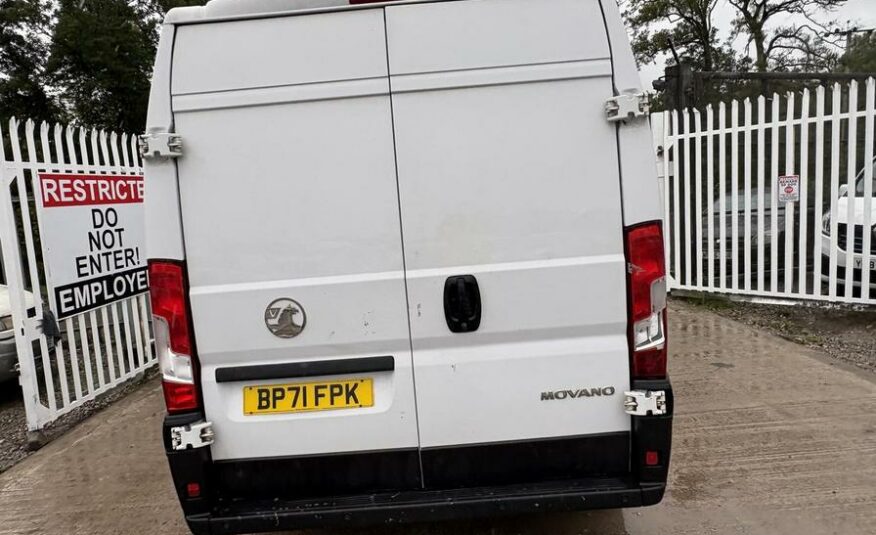 2022 Vauxhall Movano Movano L2H2 F3500 Dynamic TD S/S – BP71FPK