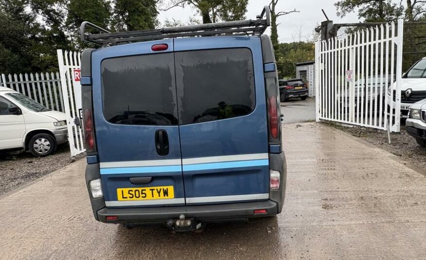 2005 Vauxhall Vivaro Vivaro 2700 DI SWB – LS05TYW