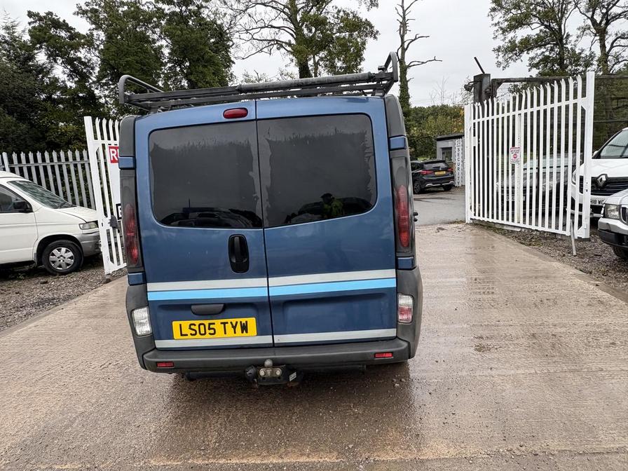2005 Vauxhall Vivaro Vivaro 2700 DI SWB – LS05TYW