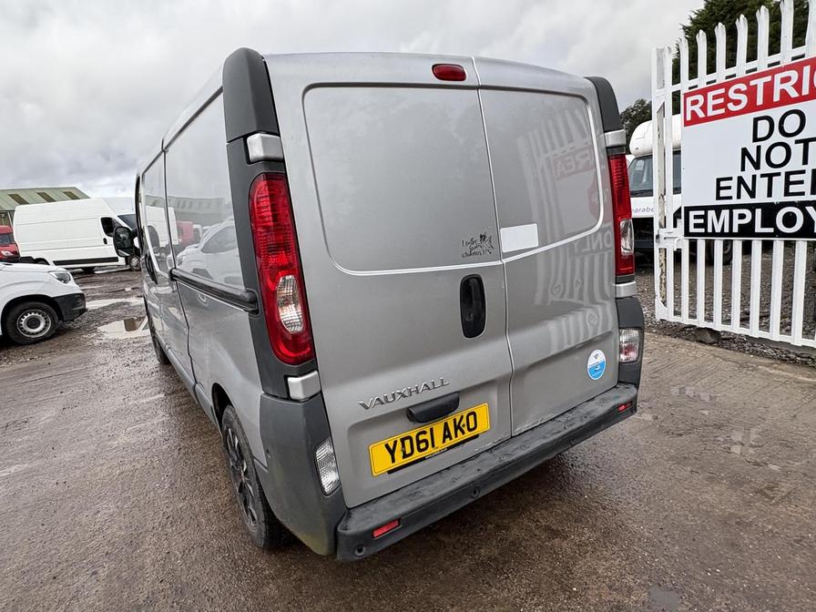 2011 Vauxhall Vivaro – Model: Vivaro 2900 CDTi Semi-Auto LWB – YD61AKO