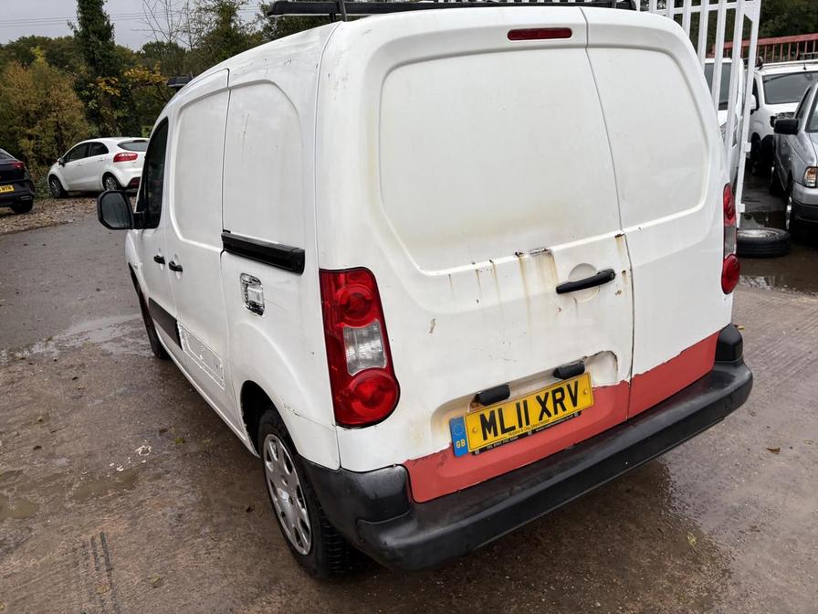 2011 Peugeot Partner – Model: Partner 625 SE HDi 75 – ML11XRV