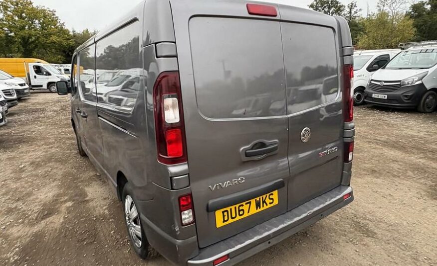 2017 Vauxhall Vivaro – Model: Vivaro 2900 Sportive CDTi Bi-T S/S – DU67WKS