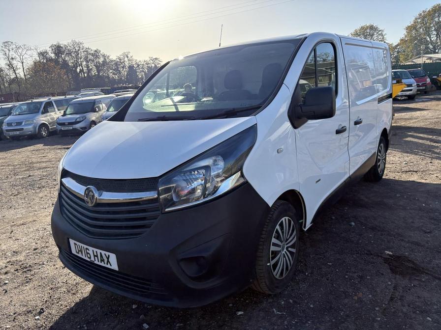 2016 Vauxhall Vivaro – Model: Vivaro  2900 CDTI – DV16HAX