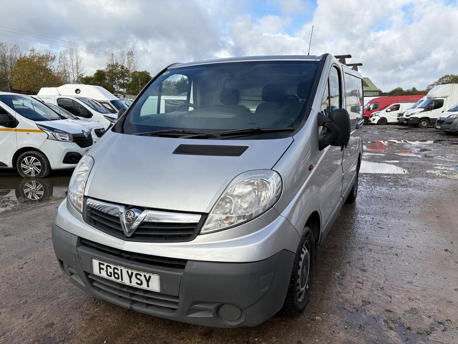 2011 Vauxhall Vivaro – Model: Vivaro 2700 CDTi 113 SWB – FG61YSY