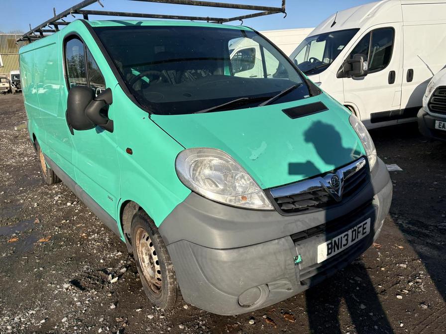 2013 Vauxhall Vivaro – Model: Vivaro  2900 CDTI LWB – BN13DFE
