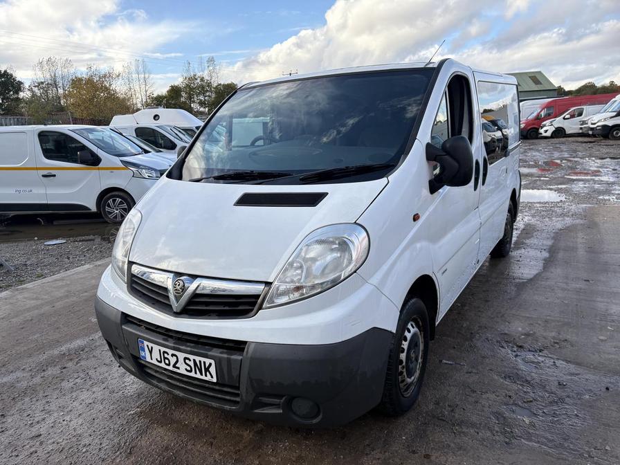 2013 Vauxhall Vivaro – Model: Vivaro 2700 CDTi 89 SWB – YJ62SNK