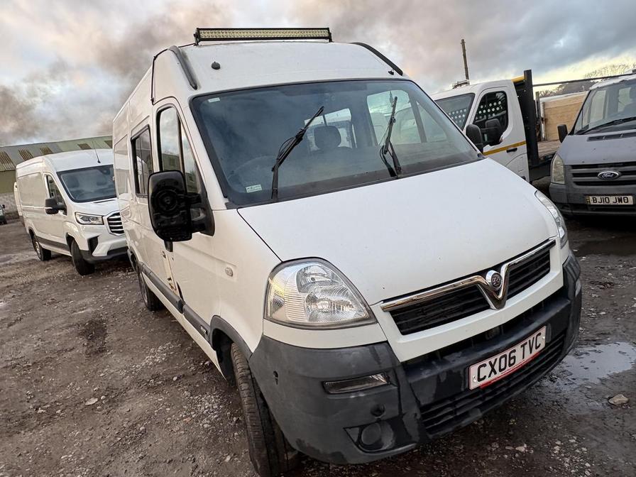 2006 Vauxhall Movano – Model: Movano 3500 CDTI MWB – CX06TVC