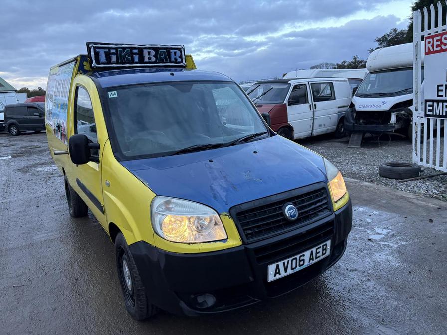 2006 Fiat Doblo Cargo – Model: Doblo Cargo MultiJet 16v – AV06AEB