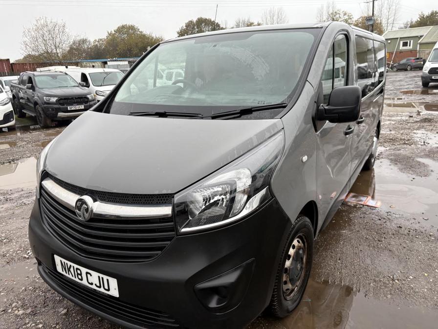 2018 Vauxhall Vivaro Combi – Model: Vivaro 2900 Combi CDTi ecoFLEX S/S – NK18CJU