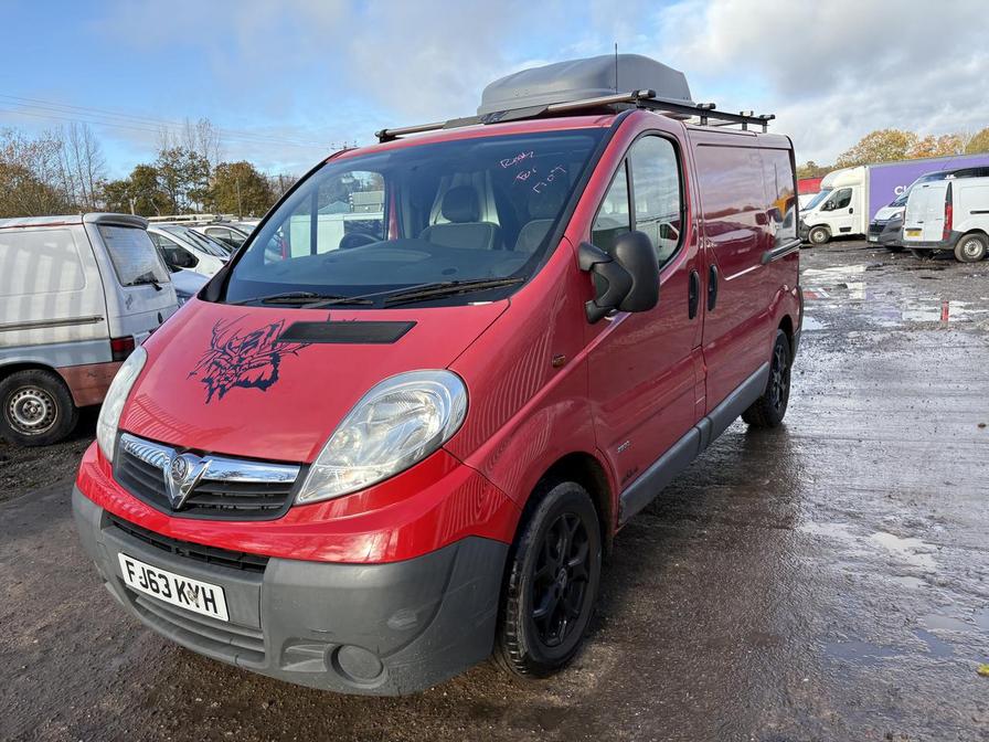 2013 Vauxhall Vivaro – Model: Vivaro 2900 CDTi ecoFLEX SWB – FJ63KYH