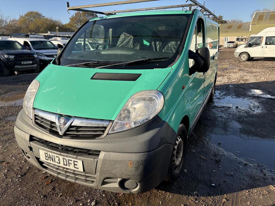 2013 Vauxhall Vivaro – Model: Vivaro  2900 CDTI LWB – BN13DFE